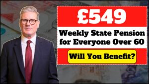 £549 Weekly State Pension for Everyone Over 60