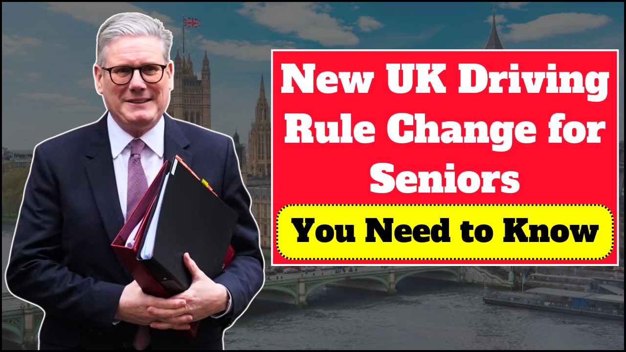 New UK Driving Rule Change for Seniors Begins October 2025