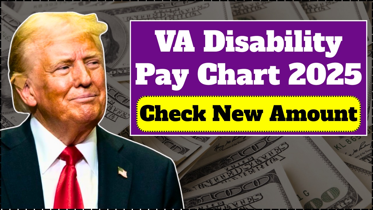 VA Disability Pay Chart 2025 – Check Your New Amount Today